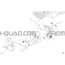 Habitacle - Tableau De Bord - CAB pour Can-am Toutes les cylindrées 2018 Defender MAX HD10