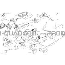 Système Électrique Defender Max pour Can-am Toutes les cylindrées 2018 Defender MAX HD10