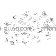 Habitacle Maverick X3 Non MAX - Ensemble XMR pour Can-am Toutes les cylindrées 2018 Maverick X3 Turbo - XMR