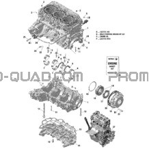 Carter pour Can-am Toutes les cylindrées 2018 Maverick X3 Turbo R - STD_XDS DPS_XRS DPS