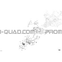 Carrosserie - Argent Platinium Satin - Ensemble XDS DPS - Partie Avant pour Can-am Toutes les cylindrées 2018 Maverick X3 Turbo R - STD_XDS DPS_XRS DPS