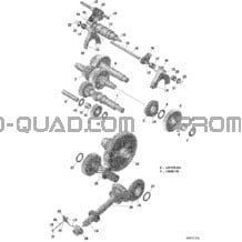 Boîte De Vitesses - 2 pour Can-am Toutes les cylindrées 2018 Maverick X3 MAX Turbo - STD