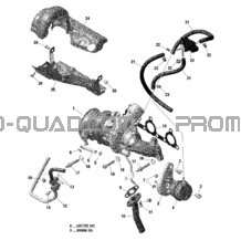Turbocompresseur pour Can-am Toutes les cylindrées 2018 Maverick X3 MAX Turbo R - XRS DPS - with Smart-Lok