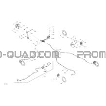 Freins - Tous Les Ensembles pour Can-am Toutes les cylindrées 2018 Maverick X3 MAX Turbo R - XRS DPS - with Smart-Lok