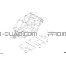 Body Floor Part Maverick X3 MAX Timeless Black Models - Package XRSDPS pour Can-am Toutes les cylindrées 2018 Maverick X3 MAX Turbo R - XRS DPS - with Smart-Lok