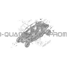 Decals Maverick X3 MAX - Package XRSDPS Timeless Black pour Can-am Toutes les cylindrées 2018 Maverick X3 MAX Turbo R - XRS DPS - with Smart-Lok
