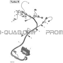 Câblage Moteur Et Module Électronique pour Can-am Toutes les cylindrées 2018 Maverick X3 MAX Turbo R - XRS DPS - with Smart-Lok