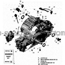 Boîte De Vitesses Assemblée pour Can-am Toutes les cylindrées 2018 Traxter MAX HD10