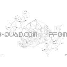 Habitacle Protection Defender MAX pour Can-am Toutes les cylindrées 2018 Traxter MAX HD10