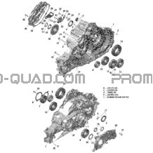 Boîte De Vitesses Cover pour Can-am Toutes les cylindrées 2018 Traxter T HD10