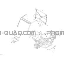 Châssis Traxter T1B pour Can-am Toutes les cylindrées 2018 Traxter T HD10