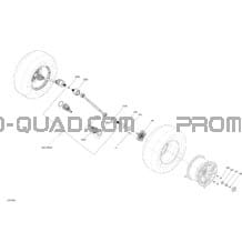 Rear Drive - HD10 - XMR pour Can-am Toutes les cylindrées 2019 Defender MAX HD10 - XMR