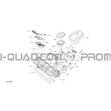 Cab Interior Defender & Traxter MAX - DASH pour Can-am Toutes les cylindrées 2019 Defender MAX HD10 - XMR