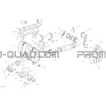 Exhaust - Turbo R pour Can-am Toutes les cylindrées 2019 Maverick MAX Turbo R