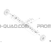 Entraînement Avant - Pièces du Différentiel - Sauf STD pour Can-am Toutes les cylindrées 2019 Maverick MAX Turbo R