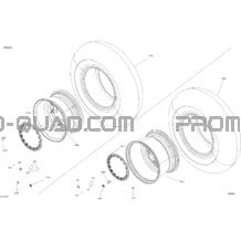 Roues Et Pneus - Turbo R - STD pour Can-am Toutes les cylindrées 2019 Maverick MAX Turbo R