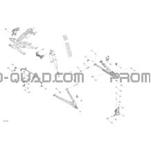 Suspension Avant - Turbo R - XRS pour Can-am Toutes les cylindrées 2019 Maverick MAX Turbo R