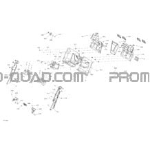 Cab Interior Maverick MAX  - Rear Upper Part pour Can-am Toutes les cylindrées 2019 Maverick MAX Turbo R