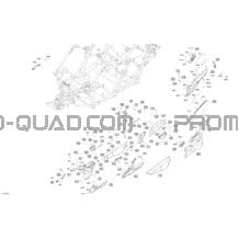 Carrosserie - Sections Latérales - Blanc pour Can-am Toutes les cylindrées 2019 Maverick MAX Turbo R
