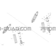 Amortisseurs - Ensemble BASE pour Can-am Toutes les cylindrées 2019 Maverick Sport 1000 - BASE_DPS