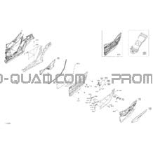 Body - 1000 - Door Section pour Can-am Toutes les cylindrées 2019 Maverick Sport 1000 - BASE_DPS
