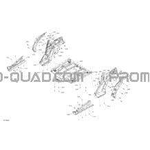 Body - 1000 - Middle Section pour Can-am Toutes les cylindrées 2019 Maverick Sport 1000 - BASE_DPS