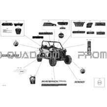 Decals - 1000 - Package DPS pour Can-am Toutes les cylindrées 2019 Maverick Sport 1000 - BASE_DPS
