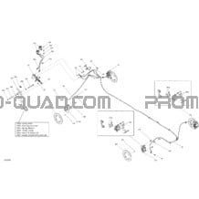 Freins - HD8 pour Can-am Toutes les cylindrées 2019 Traxter MAX HD8