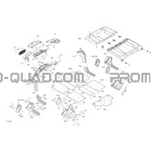 Carrosserie - Vert Escadron pour Can-am Toutes les cylindrées 2019 Traxter MAX HD8