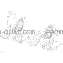 Siège - Turbo R pour Can-am Toutes les cylindrées 2019 Maverick MAX Turbo R