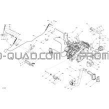 Moteur - HD10 - Sauf XMR pour Can-am Toutes les cylindrées 2019 Traxter HD8 - T1B Série
