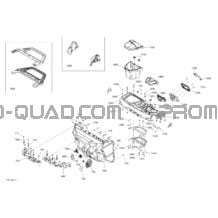 Cab - Dash Section pour Can-am Toutes les cylindrées 2019 Maverick Sport 1000R - DPS - T1B Série