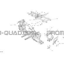 Chassis pour Can-am Toutes les cylindrées 2019 Renegade 850 EFI