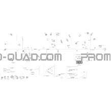 Câblage Principal 710006171 pour Can-am Toutes les cylindrées 2019 Renegade 850 EFI