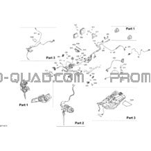 Electric - System - Main Section pour Can-am Toutes les cylindrées 2019 Renegade 850 EFI
