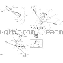 Direction pour Can-am Toutes les cylindrées 2019 Outlander 570 EFI - DPS_PRO - T3