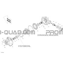 Entraînement Avant - Différentiel - Outlander & Renegade - XMR pour Can-am Toutes les cylindrées 2019 Outlander MAX 650 EFI - T3