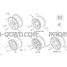 Roues - PRO Nordic pour Can-am Toutes les cylindrées 2019 Outlander MAX 650 EFI - T3