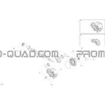 Entraînement Arrière Unité Entrainement - T3 pour Can-am Toutes les cylindrées 2019 Outlander MAX 1000 EFI - T3