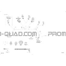 Câblage Principal 710004842 pour Can-am Toutes les cylindrées 2019 Outlander MAX 1000 EFI - T3