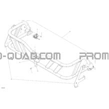 Fermier Extenseur De Cargo pour Can-am Toutes les cylindrées 2019 Outlander MAX 6X6 - 650 EFI - T3
