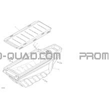 Option Ensemble Boîte Tirroir pour Can-am Toutes les cylindrées 2019 Outlander MAX 6X6 - 650 EFI - T3