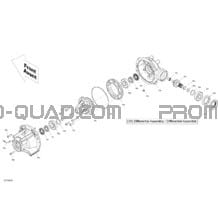 Entraînement Avant - Différentiel pour Can-am Toutes les cylindrées 2019 Renegade 1000 EFI - T3