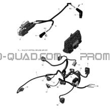 Câblage Moteur Et Module Électronique Version 3 pour Can-am Toutes les cylindrées 2019 Renegade 1000 EFI - T3