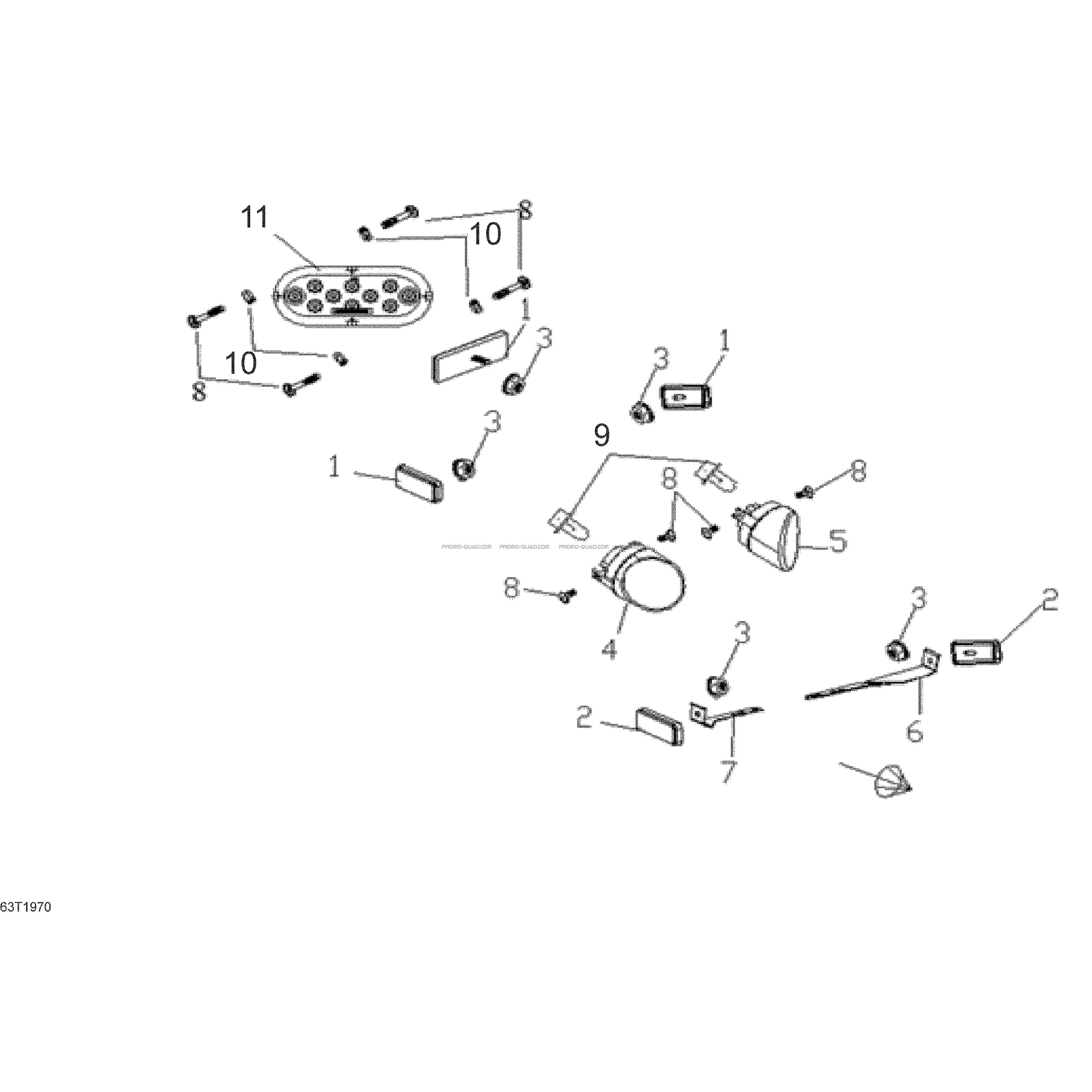 Phares Avants Et Réflecteurs  Can-am  2019 Toutes les cylindrées  Original parts OEMPhares Avants Et Réflecteurs  Can-am  2019 Toutes les cylindrées  Original parts OEM