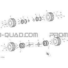 Roues Et Pneus pour Can-am Toutes les cylindrées 2019 DS 90 X