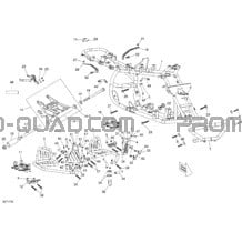 Châssis pour Can-am Toutes les cylindrées 2019 DS 90 X