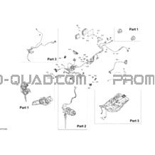 Système Électrique - Section Principale pour Can-am Toutes les cylindrées 2020 Renegade 1000R EFI - XXC
