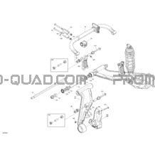 Amortisseurs Suspension Arrière pour Can-am Toutes les cylindrées 2020 Outlander T 570 EFI - STD_DPS_PRO - T Regulation