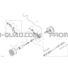 Entraînement Arrière - Base - DPS pour Can-am Toutes les cylindrées 2020 Outlander T 570 EFI - STD_DPS_PRO - T Regulation